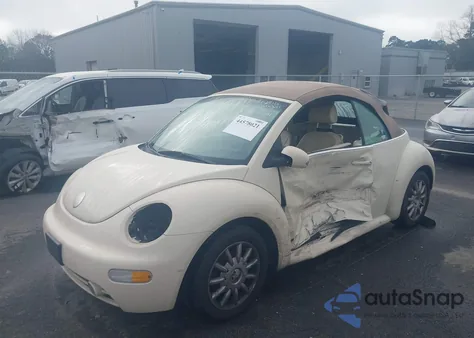 2005 Volkswagen New Beetle Gls from USA, damaged, VIN 3VWCM31Y25M361982